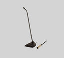Shure MX418S/N, Microflex Standard Gooseneck Microphone, No Cartridge-18" Gooseneck Condenser Microphone, Attached Preamp with XLR, Shock Mount, Flange Mount, Snap-Fit Foam Windscreen, Mute Switch, LED Indicator
