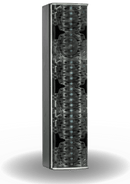 EAW AC6 Black, Adaptive Column Speaker, 6 x 6in LF and 30 x 1.7in HF, Horizontal 120 Vertical Adaptive