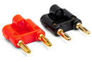 HOSA - Connector, Dual Banana, 2 pc