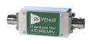 RF Venue Band Pass Filter BPF470T608, RF Band Pass Filter, 470 to 608 MHz