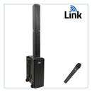 Anchor Audio Beacon 2 AirFlex XR4 - Beacon 2 Pair, AnchorAIR, and four wireless belt pack transmitters with headband microphones and two speaker stands