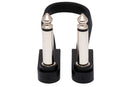 HOSA - Flat Guitar Patch Cable, Molded Low-profile Right-angle to Same, 6 in