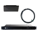RF Venue 8 Channel IEM Upgrade Pack COMB8CP-ARCB, COMBINE8 In-Ear Monitor Combiner with CP Architectural Antenna, Black