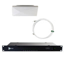 RF Venue 8 Channel IEM Upgrade Pack COMB8CP-ARC, COMBINE8 In-Ear Monitor Combiner with CP Architectural Antenna, White