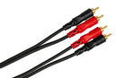 HOSA - Stereo Interconnect, Dual RCA to Same, 3 m