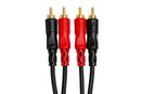 HOSA - Stereo Interconnect, Dual RCA to Same, 3 m