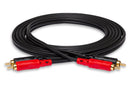 HOSA - Stereo Interconnect, Dual RCA to Same, 3 m