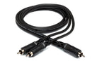 HOSA - Y Cable, RCA to Dual RCA, 3 ft