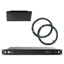 RF Venue 4 Channel Wireless Mic Upgrade Pack D-ARCBDISTRO4, DISTRO4 Antenna Distribution with Diversity Architectural Antenna, Black