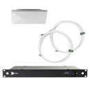 RF Venue 4 Channel Wireless Mic Upgrade Pack D-ARCDISTRO4, DISTRO4 Antenna Distribution with Diversity Architectural Antenna, White
