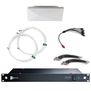 RF Venue 9 Channel Wireless Mic Upgrade Pack D-ARCD9, DISTRO9 HDR Antenna Distribution with Diversity Architectural Antenna, White