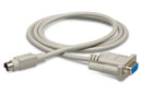 HOSA - Synthesizer Controller Cable, 8-pin Mini-DIN to DE9, 3 ft