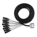 HOSA EDGE - EDGE Balanced Snake, DB25 to XLR3M, 2 m