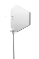 RF Venue Diversity Fin IPX White DFIN-IPXW, IP44 Weather Resistant Cross Polarized Diversity Antenna for Wireless Microphones, White