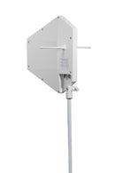 RF Venue Diversity Fin IPX White DFIN-IPXW, IP44 Weather Resistant Cross Polarized Diversity Antenna for Wireless Microphones, White