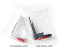 RF Venue Diversity Fin Install Kit Black DFIN-INSTALL-KITB, Wall Bracket and Hardware for Diversity Fin, Black