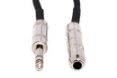HOSA - Insert Direct-out Adapter, Serviceable 1/4 in TRS to 1/4 in TSF, 6 in