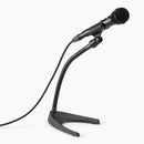 On-Stage DS6213, Gooseneck Desktop Mic Stand, 5.6"-6.75" Base Spread, Black