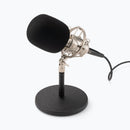 On-Stage DS7100B, Desktop Mic Stand, Height 4", Black
