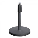 On-Stage DS7200C, Adjustable Desktop Mic Stand, Height 9"-13", Black and Chrome