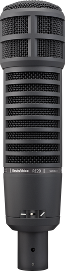 Electro-Voice RE20 Broadcast Announcer Microphone with Variable-D (Black)