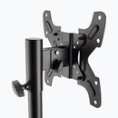 On-Stage FPS6000, Air-Lift Flat Screen Mounting System, Height Adjustment 47" - 74", 50 lbs. Weight Capacity, 46" Base Spread, Steel and Aluminum Construction, Black