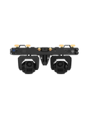 Chauvet DJ GigBAR Bridge ILS, 5-in-1 Pack-n-Go Lighting System with Bridge Bar, Derbys, Pars, Lasers and Strobes, ILS Compatible