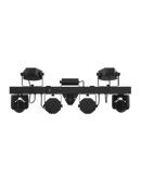 Chauvet DJ GigBAR Move ILS, 5-in-1 Pack-n-Go Lighting System with Moving Heads, Derbys, Pars, Lasers and Strobes, ILS Compatible