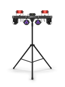 Chauvet DJ GigBAR Move ILS, 5-in-1 Pack-n-Go Lighting System with Moving Heads, Derbys, Pars, Lasers and Strobes, ILS Compatible
