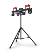Chauvet DJ GigBAR Move ILS, 5-in-1 Pack-n-Go Lighting System with Moving Heads, Derbys, Pars, Lasers and Strobes, ILS Compatible