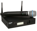 Shure GLXD24R+/B87A-Z3, Featuring the industry standard Beta 87A vocal microphone, the half-rack GLXD24+/B87A Dual Band Vocal System delivers superior, transparent digital audio