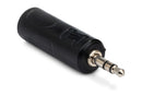 HOSA - Adapter, 1/4 in TRS to 3.5 mm TRS