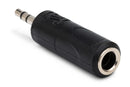 HOSA - Adapter, 1/4 in TS to 3.5 mm TRS