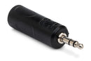 HOSA - Adapter, 1/4 in TS to 3.5 mm TRS