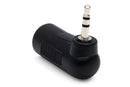 HOSA - Right-angle Adapter, 3.5 mm TRS to 2.5 mm TRS