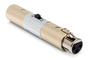HOSA - Power Switch, XLR3F to XLR3M