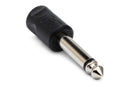 HOSA - Adapter, 3.5 mm TRS to 1/4 in TS