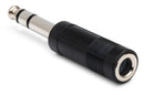 HOSA - Adapter, 1/4 in TS to 1/4 in TRS
