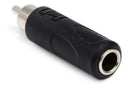 HOSA - Adapter, 1/4 in TS to RCA