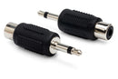 HOSA - Adapters, RCA to 3.5 mm TS, 2 pc