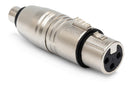 HOSA - Adapter, RCA to XLR3F