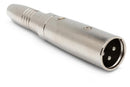 HOSA - Adapter, 1/4 in TRS to XLR3M