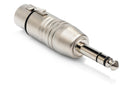 HOSA - Adapter, XLR3F to 1/4 in TRS