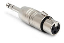 HOSA - Adapter, XLR3F to 1/4 in TRS