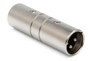 HOSA - Gender Changer, XLR3M to Same