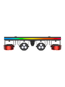 Chauvet DJ GigBAR 3 ILS, 4-in-1 Pack-n-Go Lighting System with Derbys, Wash, Lasers and Strobe Effects, ILS Compatible