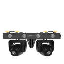 Chauvet DJ GigBAR Bridge ILS, 5-in-1 Pack-n-Go Lighting System with Bridge Bar, Derbys, Pars, Lasers and Strobes, ILS Compatible