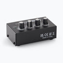 On-Stage HA4000, Four-Channel Headphone Amp, Four People to Listen Simultaneously to a Single Audio Source Over, Each Listener Can Independently Adjust Their Headphone Volume
