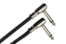 HOSA PRO - Pro Guitar Patch Cable, REAN Low-profile Right-angle to Same, 6 in