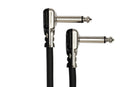 HOSA PRO - Pro Guitar Patch Cable, REAN Low-profile Right-angle to Same, 6 in